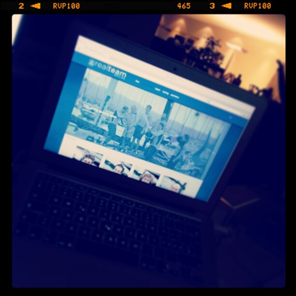 Le site de @realteamsailing bientôt en ligne