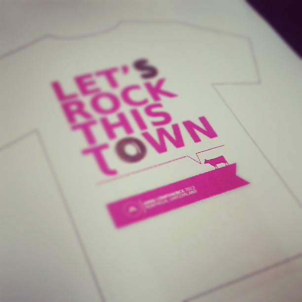 Sneak preview of the #aminconf t-shirt