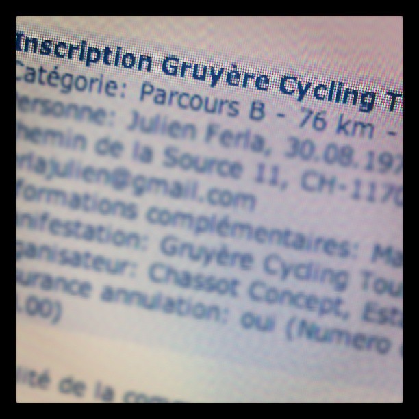 Pfff ça va être dur... #premiere #cyclo #cycling #TourDeGruyere #mittelberg