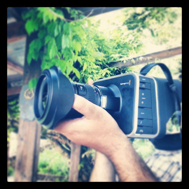 Testons la Blackmagic #motion #camera B+G