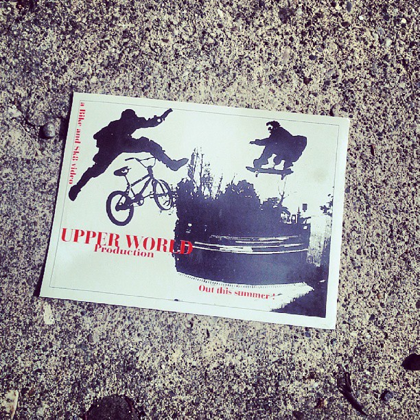 UPPER WORLD -  a bike and sk8 video cc @aliasone_clothing